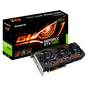 GIGABYTE GeForce GTX 1080 G1 GAMING 8GB GDDR5X - Tarjeta Gráfica Gaming