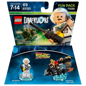LEGO Dimensions Fun Pack: Regreso al Futuro Doc Brown