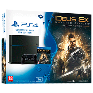 PlayStation 4 1Tb + Deus Ex Mankind Divided