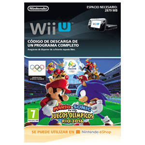 Mario Sonic En Los Juegos Olimpicos Rio 2016 Wii U Prepagos