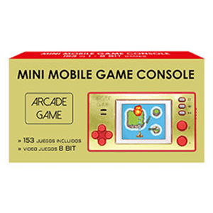 Mini Mobile Game Console 8 Bit (153 juegos)