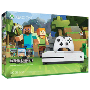 Xbox One S 500 Gb + Minecraft