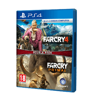 Pack Cry 4 + Far Cry Primal. Playstation 4: