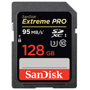 Sandisk Extreme Pro SDXC 128Gb