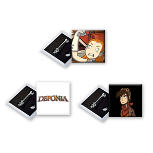 Deponia PS4 - Chapas Deponia PS4 - Chapas