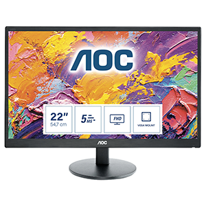 AOC E2270SWHN 21,5" - LED - Full HD - Monitor