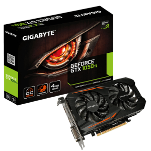 GIGABYTE GeForce GTX 1050 Ti OC 4GB GDDR5 - Tarjeta Gráfica Gaming