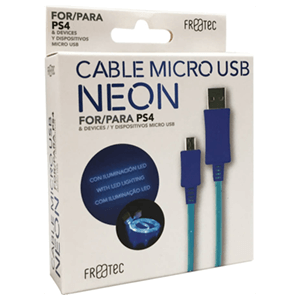 Cable Carga MicroUSB Neon FR-Tec
