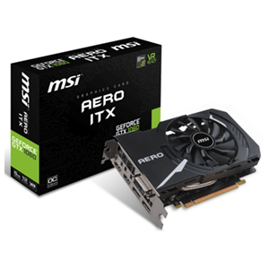 MSI GeForce GTX 1060 Aero ITX OC 6GB GDDR5 - Tarjeta Gráfica Gaming