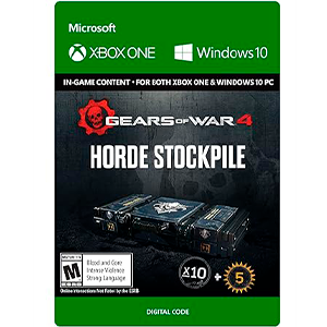 Gears Of War 4: Horde Booster Stockpile Xbox One And Win 10