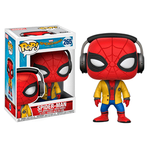 Figura POP Spiderman Homecoming: Spiderman con Auriculares