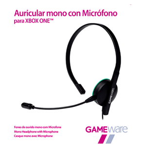 Auricular Mono con Micrófono GAMEware