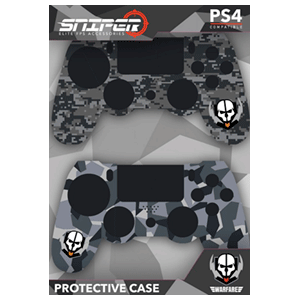 Pack de 2 Carcasas para mando PS4 Indeca Sniper 2017