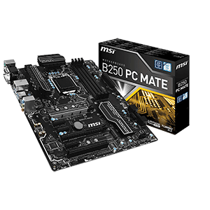 MSI B250 PC Mate ATX LGA1151 - Placa Base