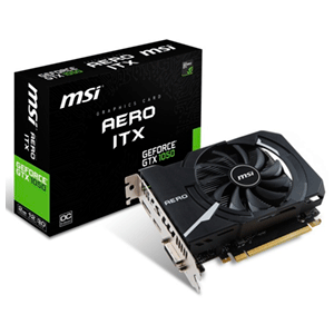MSI GeForce GTX 1050 Aero ITX OCV1 2GB GDDR5 - Tarjeta Gráfica Gaming