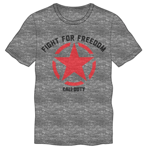 Camiseta Call of Duty WWII Fight for Freedom Talla L