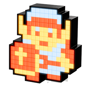 Figura Pixel Pals: Nintendo White 8-Bit Link