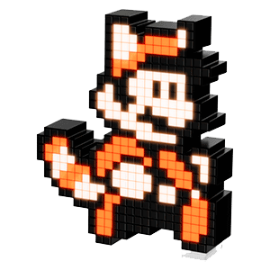 Figura Pixel Pals: Nintendo Raccoon Mario