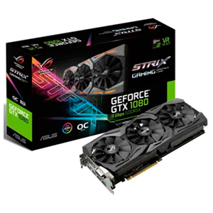 ASUS GeForce GTX 1080 Strix OC 8GB 11Gbps