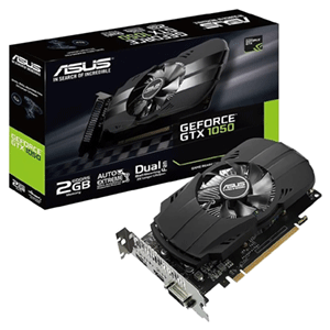 ASUS GeForce GTX 1050 Phoenix 2GB GDDR5 - Tarjeta Gráfica Gaming