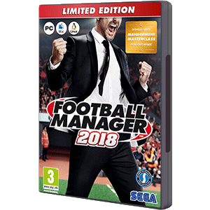 Football Manager 2018 Limited Edit.