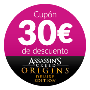 30€ Dto. Assassins Creed Origins Deluxe Edition 30€ Dto. Assassins Creed Origins Deluxe Edition