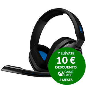 ASTRO A10 BLUE PC-PS4-PS5-XBOX-SWITCH-MOVIL - Auriculares Gaming para PC Hardware en GAME.es