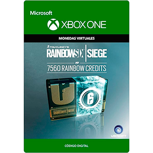 Rainbow Six Siege Currency pack 7560 Rainbow Credits XONE