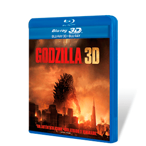 Godzilla 2014 Bluray + Bluray 3D