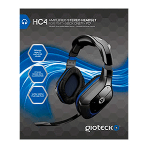 Auriculares Gioteck HC4 PS4-PC-TEL