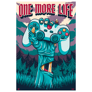 Póster Gamer: One More Life