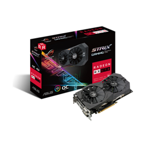 ASUS Radeon RX 570 Strix OC Gaming 4GB GDDR5 - Tarjeta Gráfica Gaming