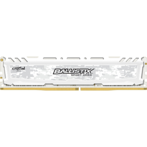 Ballistix Sport LT DDR4 8GB 2400Mhz - Blanca - Memoria RAM