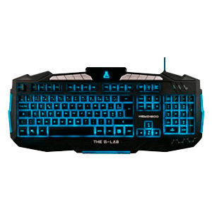 The G-Lab Keyz 200 LED Multicolor - Teclado Gaming