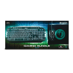 NACON GB-200ES Pack Teclado+Ratón+Alfombrilla - Pack Gaming