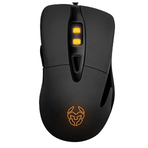 KROM Kadru Negro 4000 DPI RGB - Ratón Gaming
