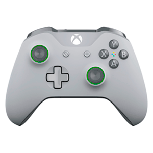 Controller Inalámbrico Microsoft  Gris Claro Verde para Xbox One, Xbox Series X en GAME.es