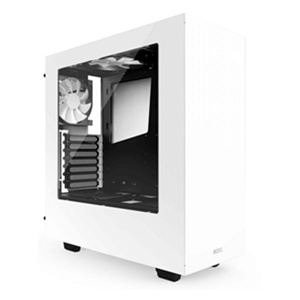 NZXT S340 Blanca - Ventana