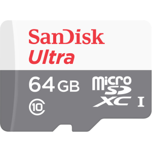 Memoria Sandisk 64Gb microSDXC-I C10 R80