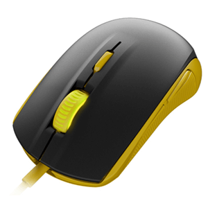 SteelSeries Rival 100 Proton Amarillo 4000 DPI Ambidiestro - Ratón Gaming