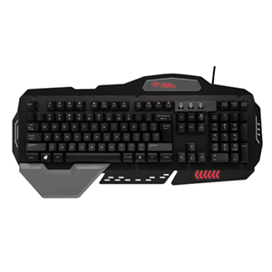 Trust GXT 850 Metal Led Multicolor - Teclado Gaming