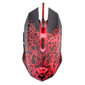 Trust GXT 105 Izza 2400 DPI Multicolor Ambidiestro - Ratón Gaming