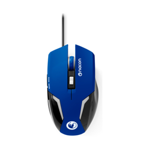 NACON GM-105 Azul 2400 DPI LED Azul - Ratón Gaming
