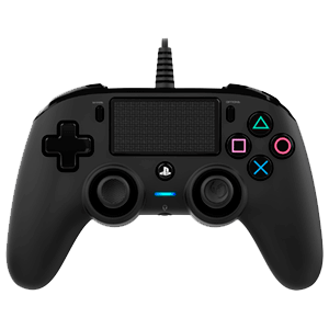 Mando Nacon Con Cable Negro - Licencia Oficial Sony**