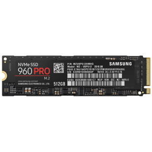 Samsung 960 PRO 512GB SSD M.2 NVMe