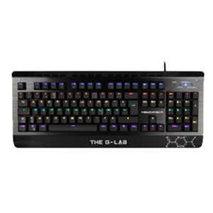 The G-Lab Keyz Meca Mecánico Switch Blue RGB - Teclado Gaming