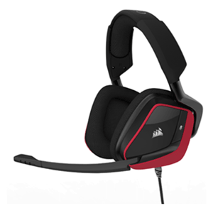 CORSAIR Void Pro Surround Dolby 7.1 Rojo PC-PS4-PS5-XBOX-SWITCH-MOVIL - Auriculares Gaming