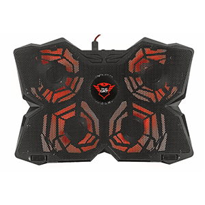 Trust GXT 278 Yozu 17´´ USB LED Rojo - Base Refrigeradora Gaming