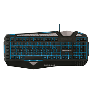 The G-Lab Keyz 300 LED Multicolor - Teclado Gaming