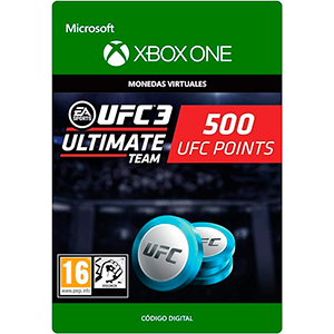 Ufc 3: 500 Ufc Points Xbox One